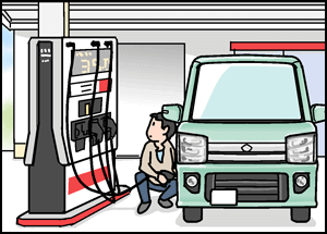ガソリンがたくさん入る タンク容量 軽自動車比較人気ランキング