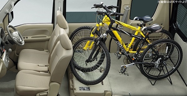 ムーヴ キャンバス 自転車