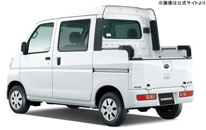 サンバーバンオープンデッキ
